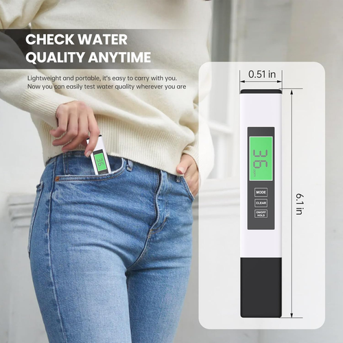 4-in-1 Digital TDS Water Tester – Know Your Water, Protect Your Family