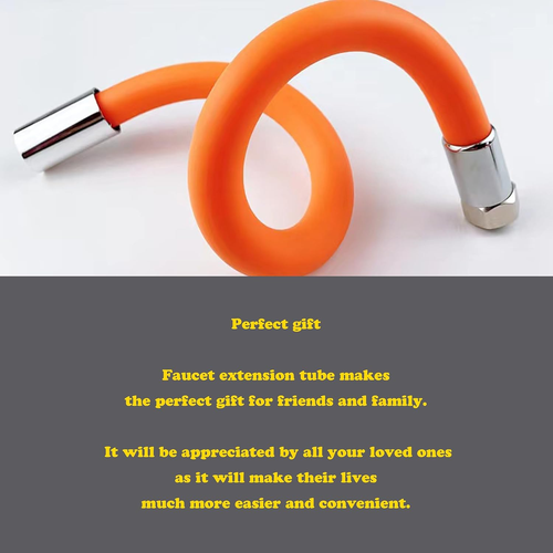360° Splash-Proof Flexible Faucet Extension Hose