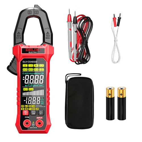 Professional Smart Clamp Meter –Accurate & Safe Electrical Testing