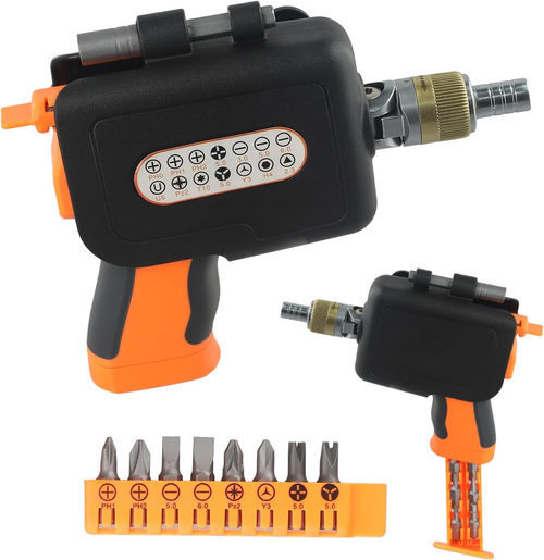 Upgraded 16-in-1 Ratchet Screwdriver Set with Magnetic Handle – Durable & Portable