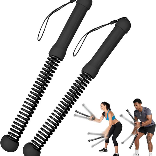 2Pieces Cordless Battle Rope – Full Body Workout Anywhere