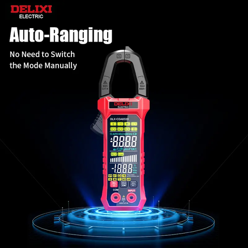 Professional Smart Clamp Meter –Accurate & Safe Electrical Testing