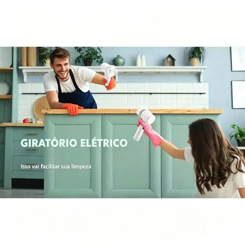 Electric Magic Brush Spin Scrubber 5-in-1 Cordless Handheld Power Cleaner Powerful Cleaning Tool Cleaning Kit