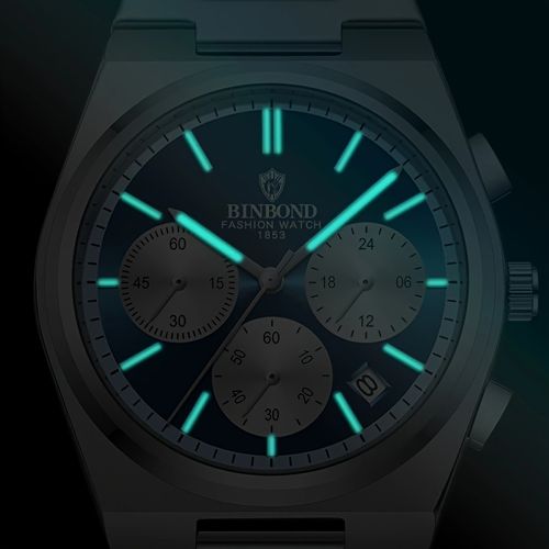 Business Night Light Quartz Wristwatch