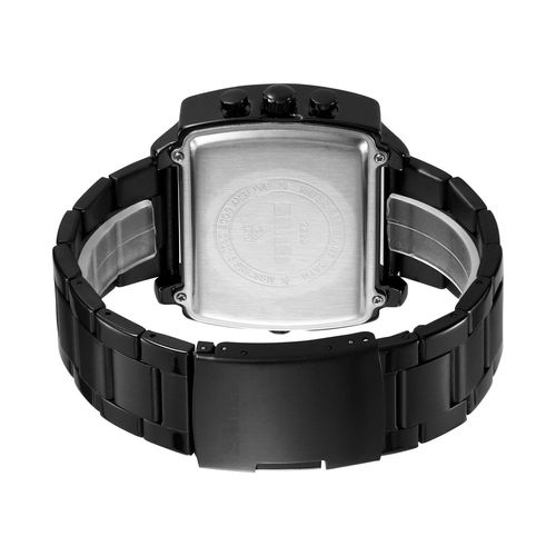 Multifunctional four time dual display precision men's watch