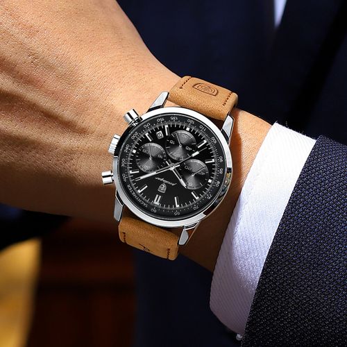 Chronograph Waterproof Date Mens Watch