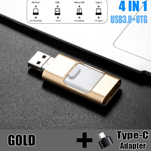 CLEARANCE - 4 in 1 high speed mobile phone USB flash drive