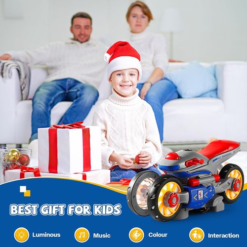 Electric Music Deformation Motorcycle