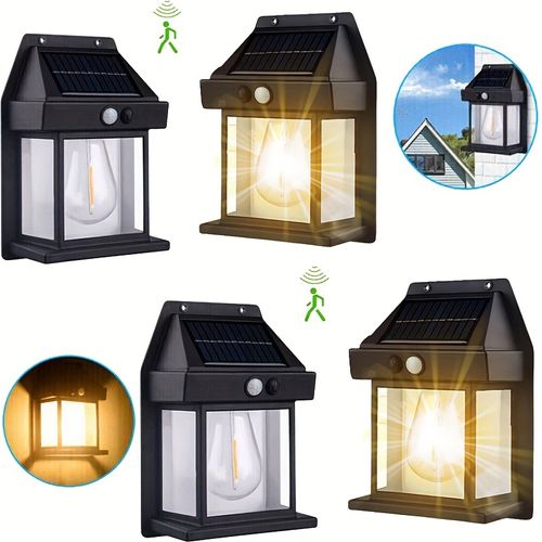 Solar Tungsten Wall Light