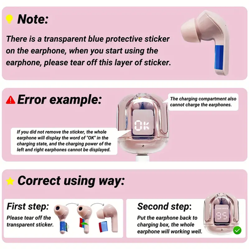 HIFI Noise reduction wireless headphones