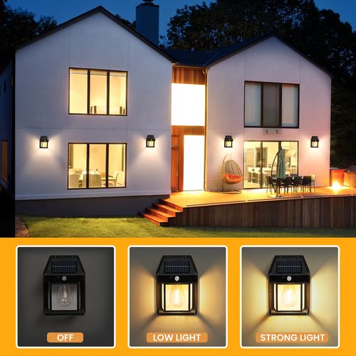 Solar Tungsten Wall Light