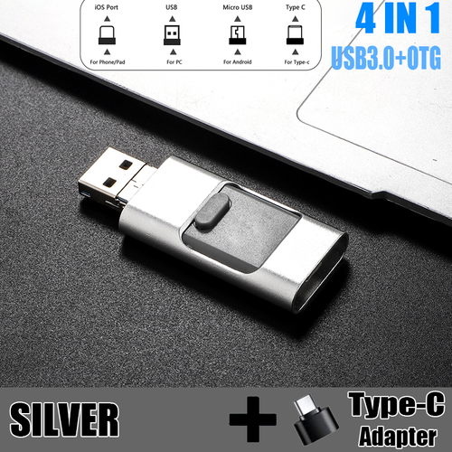 CLEARANCE - 4 in 1 high speed mobile phone USB flash drive