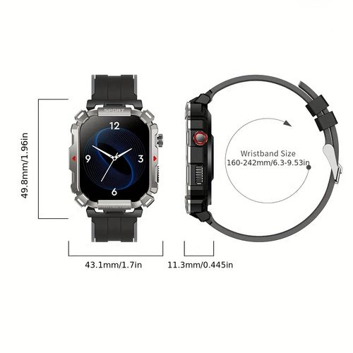 Heart Rate Bluetooth Sleep Monitoring Smart Watch