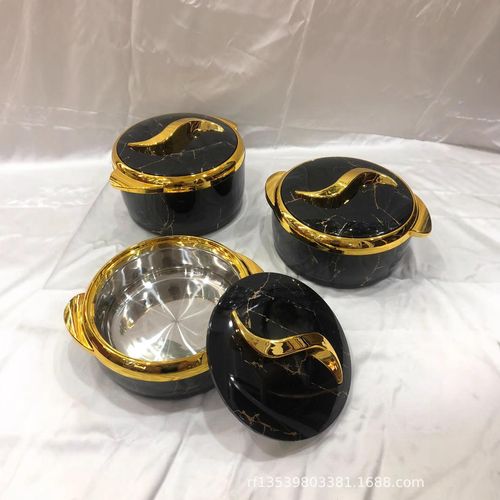 Factory Price Foreign Trade Hot Selling 3PCS Multi Rice Cooker USB Powered Household Use Stainless Steel Round Insulation