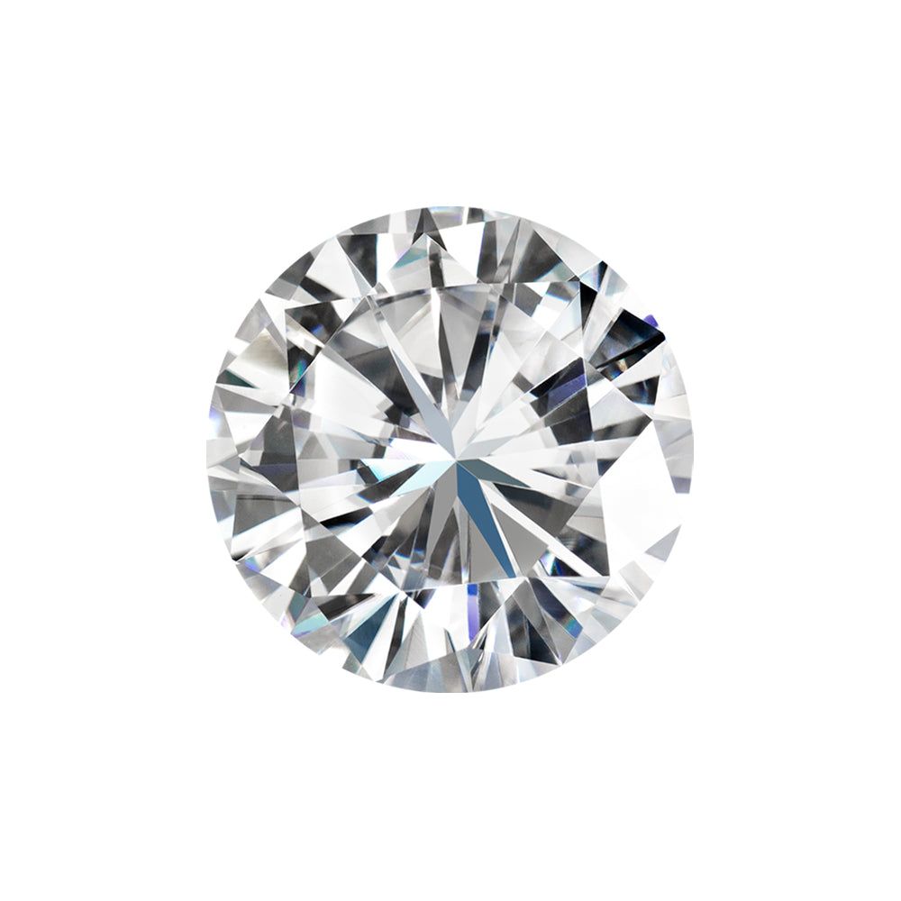 Forever One 2.20CTW DEW Round Near-Colorless Brilliant Cut Moissanite