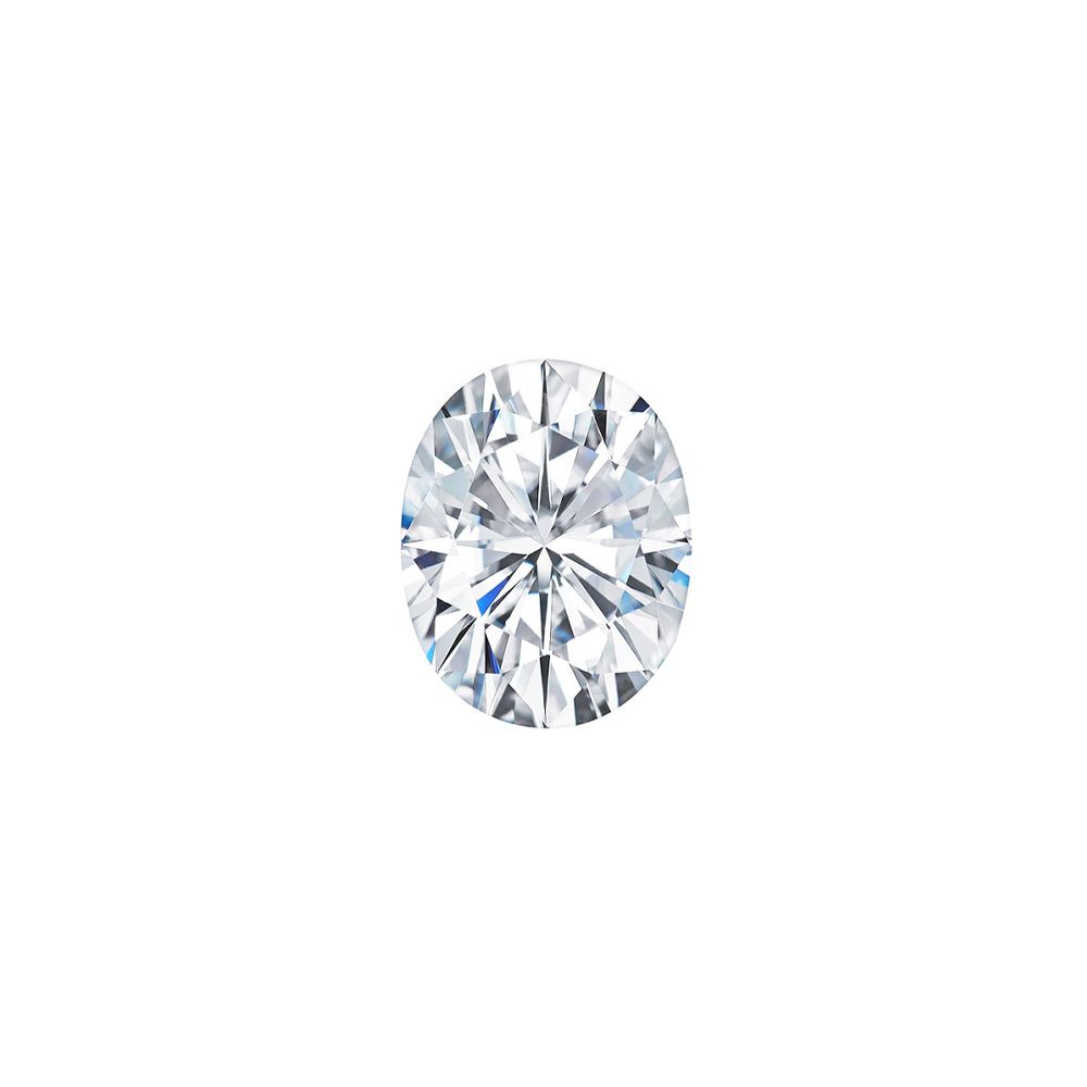 Forever One 0.26CTW DEW Oval Near-Colorless Brilliant Cut Moissanite