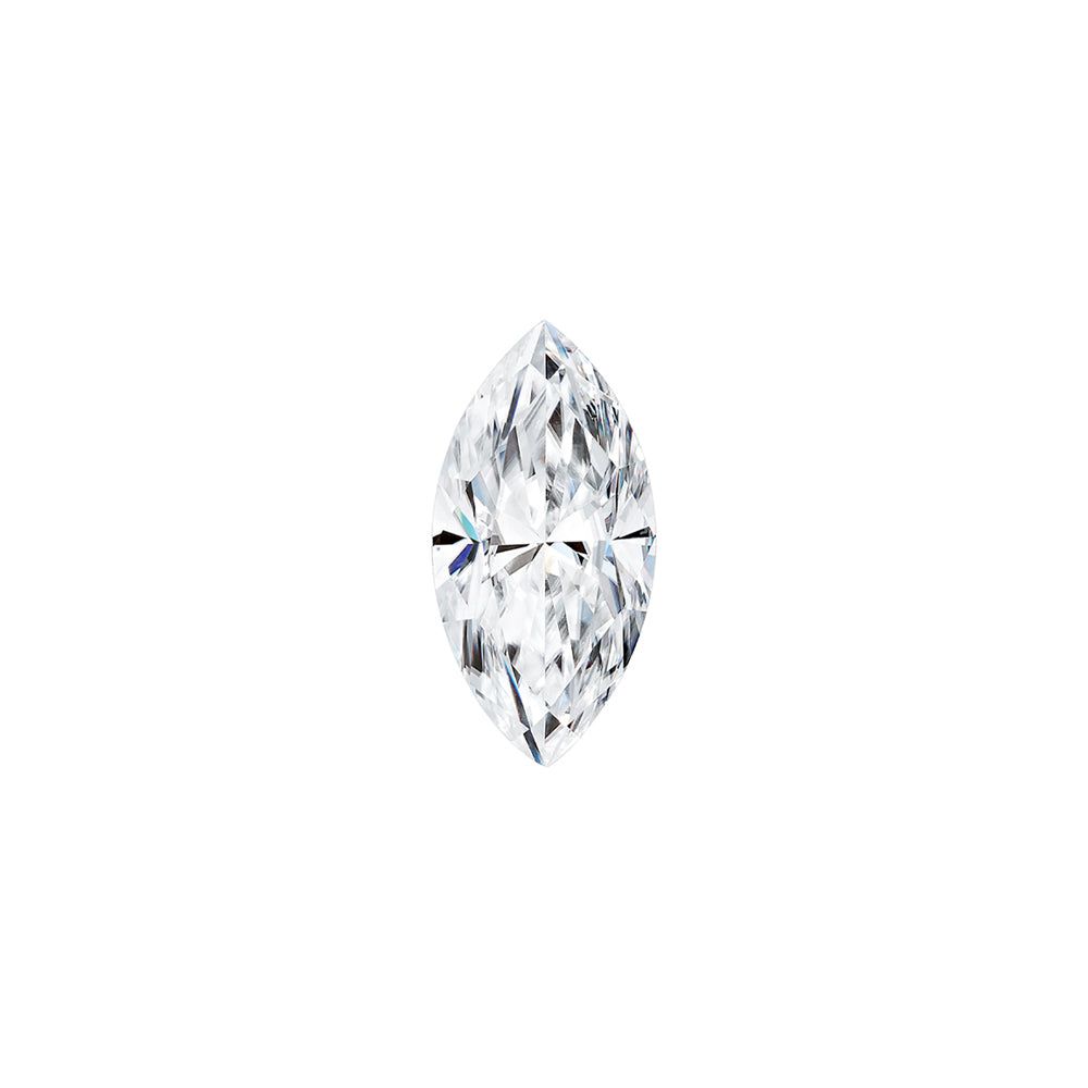 Forever One 0.23CTW DEW Marquise Colorless Brilliant Cut Moissanite