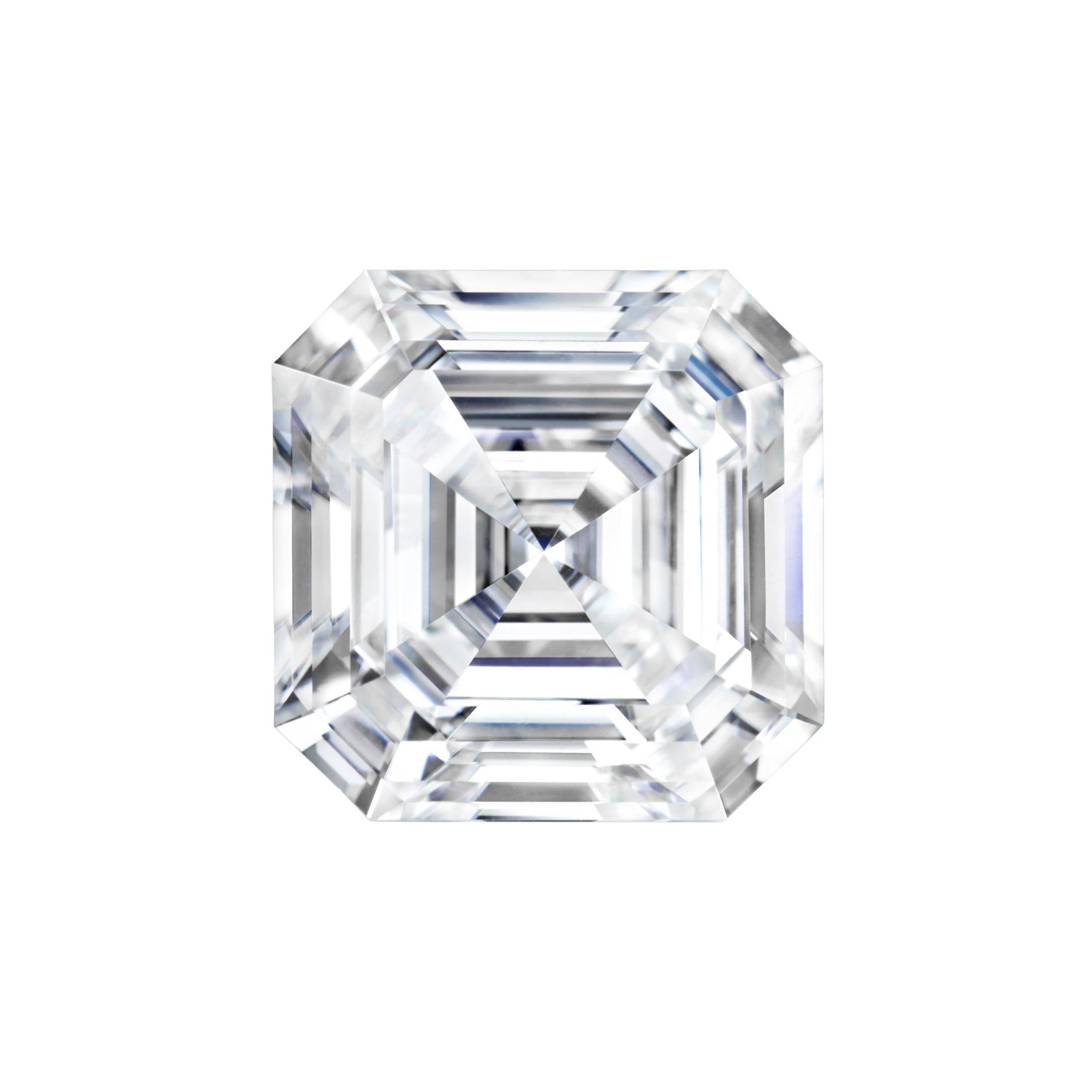 Forever One 1.80CTW DEW Asscher Near-Colorless Step Cut Moissanite