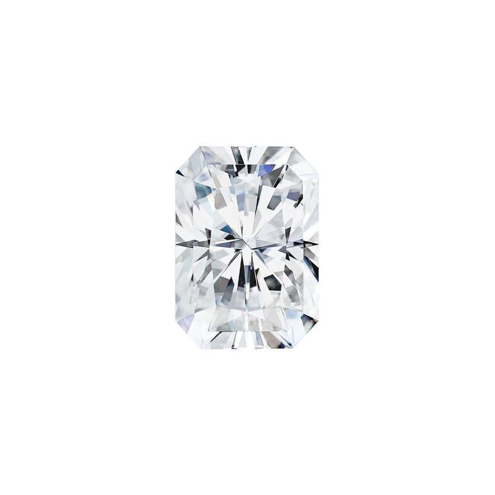 Forever One 0.70CTW DEW Radiant Near-Colorless Modified Brilliant Cut Moissanite