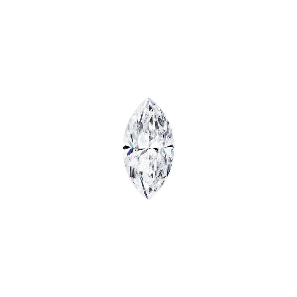 Forever One 0.13CTW DEW Marquise Near-Colorless Brilliant Cut Moissanite