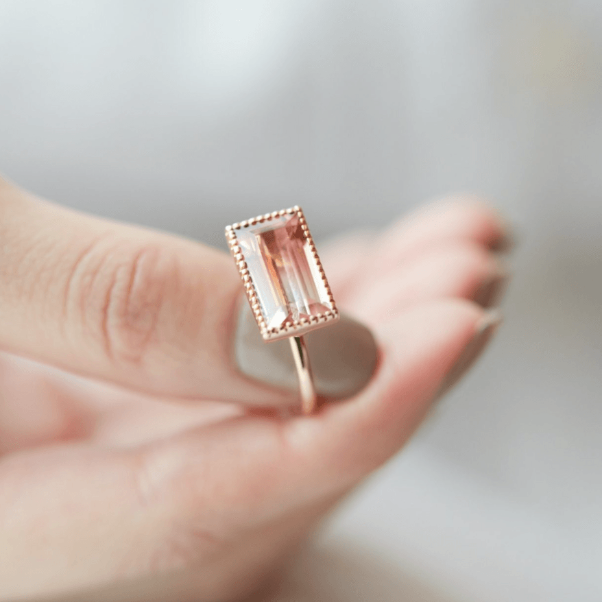 Tourmaline Ring / Fresh Rose