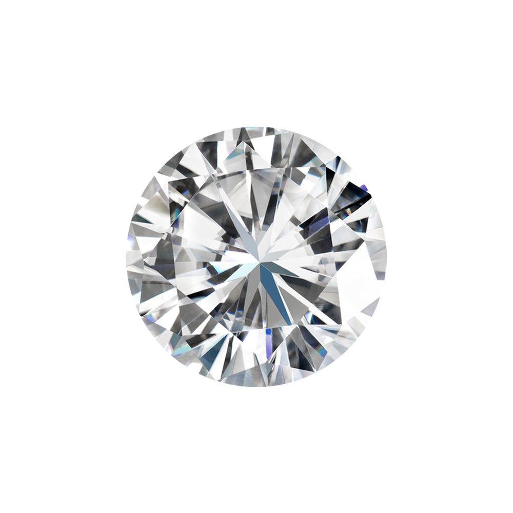 Forever One 1.50CTW DEW Round Near-Colorless Brilliant Cut Moissanite