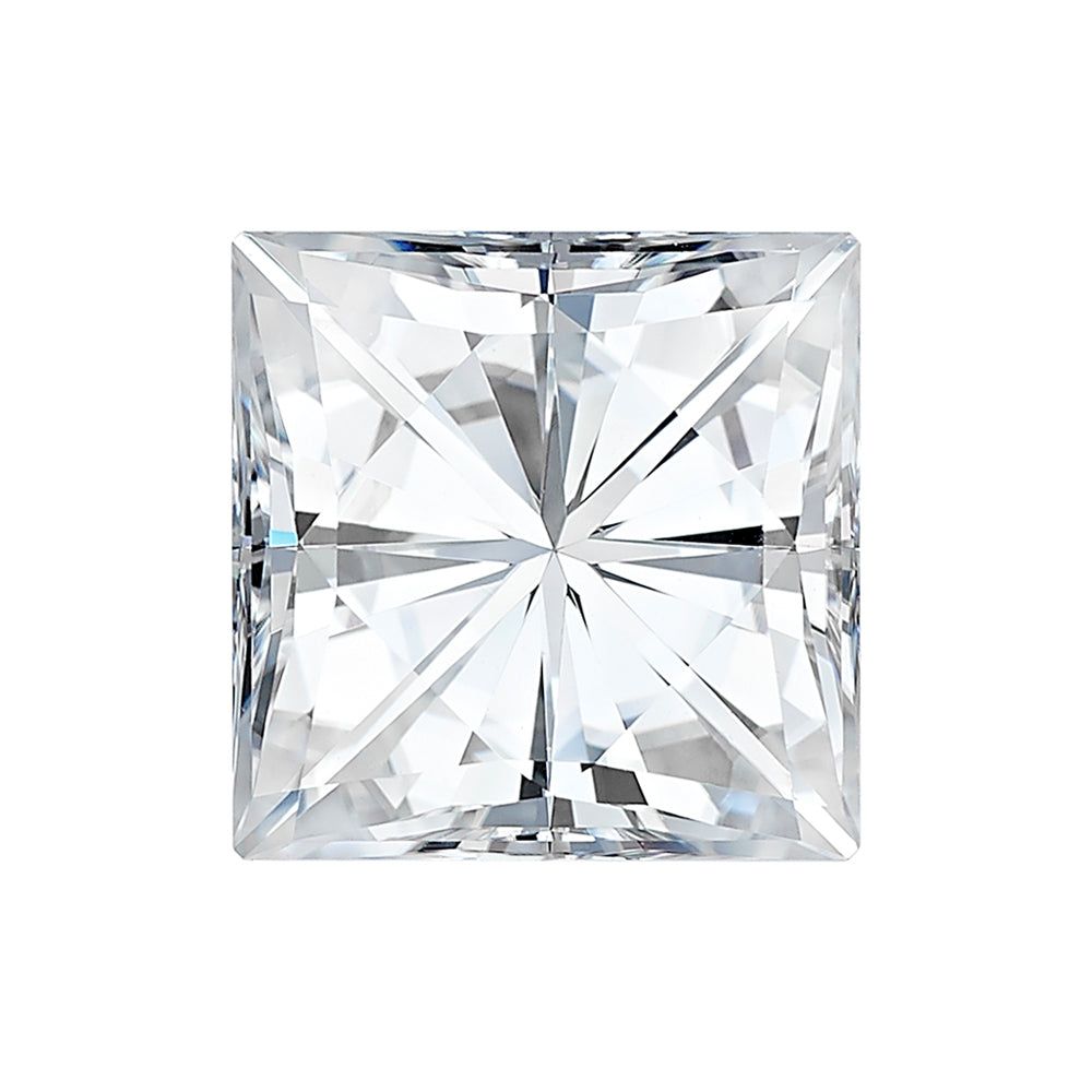 Moissanite 3.60CTW DEW Square Colorless Brilliant Cut Moissanite