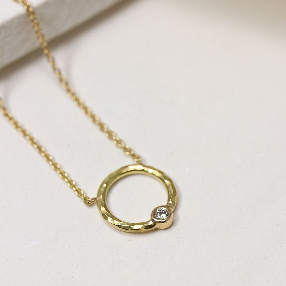 Collier Petit Cercle Sarita - diamant