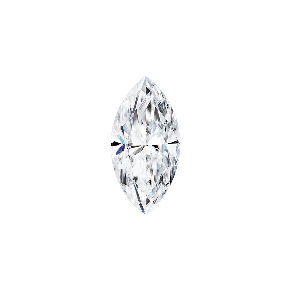 Forever One 0.35CTW DEW Marquise Near-Colorless Brilliant Cut Moissanite