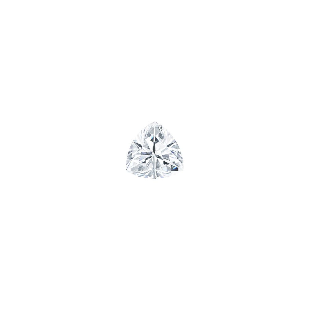 Forever One 0.09CTW DEW Trillion Near-Colorless Brilliant Cut Moissanite