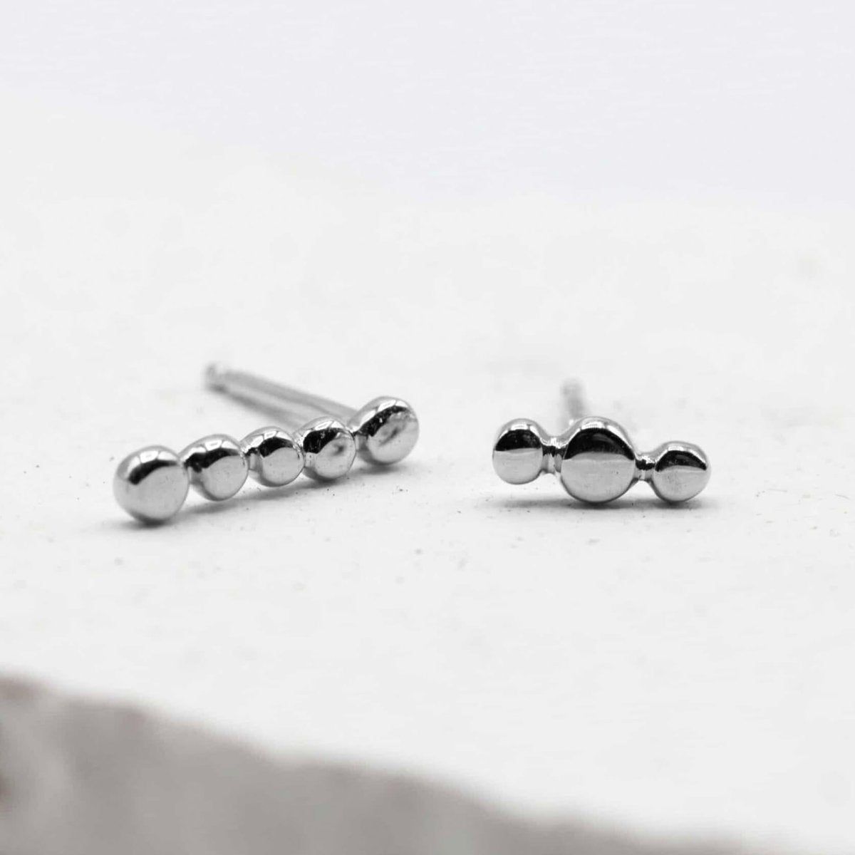 Boucles d'oreille Pépites Asymétriques