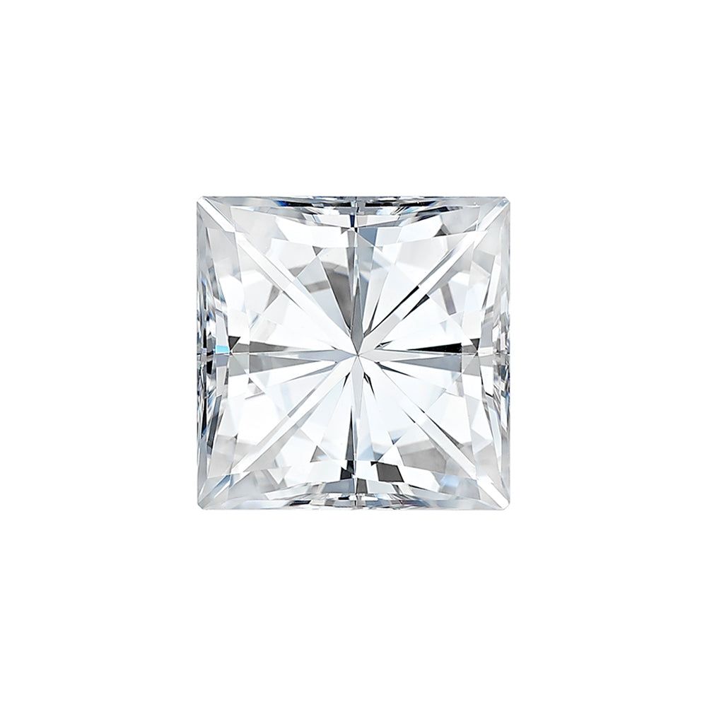 Moissanite 1.70CTW DEW Square Near-Colorless Brilliant Cut Moissanite