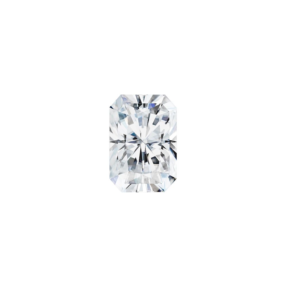 Forever One 0.33CTW DEW Radiant Near-Colorless Modified Brilliant Cut Moissanite