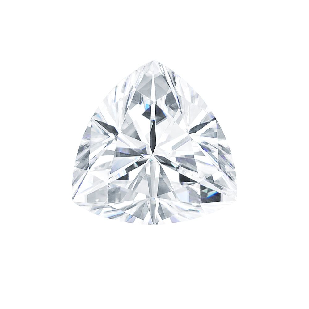 Forever One 2.40CTW DEW Trillion Near-Colorless Brilliant Cut Moissanite