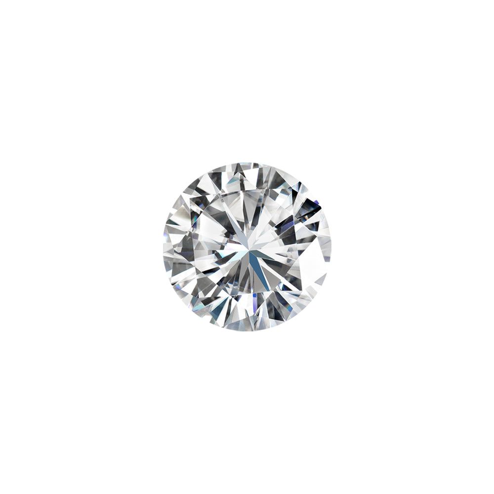 Forever One 0.50CTW DEW Round Near-Colorless Brilliant Cut Moissanite