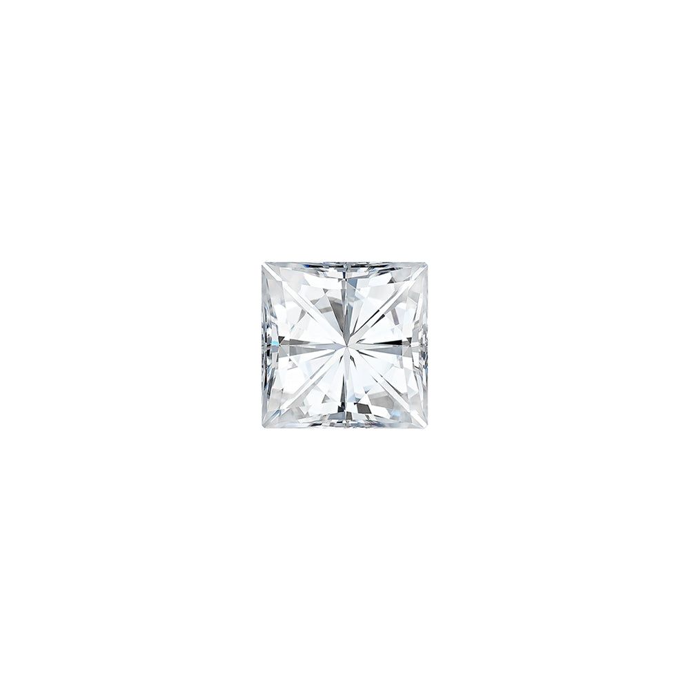 Forever One 0.27CTW DEW Square Near-Colorless Brilliant Cut Moissanite