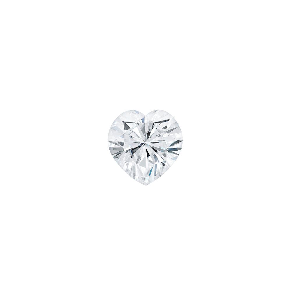 Forever One 0.34CTW DEW Heart Near-Colorless Brilliant Cut Moissanite