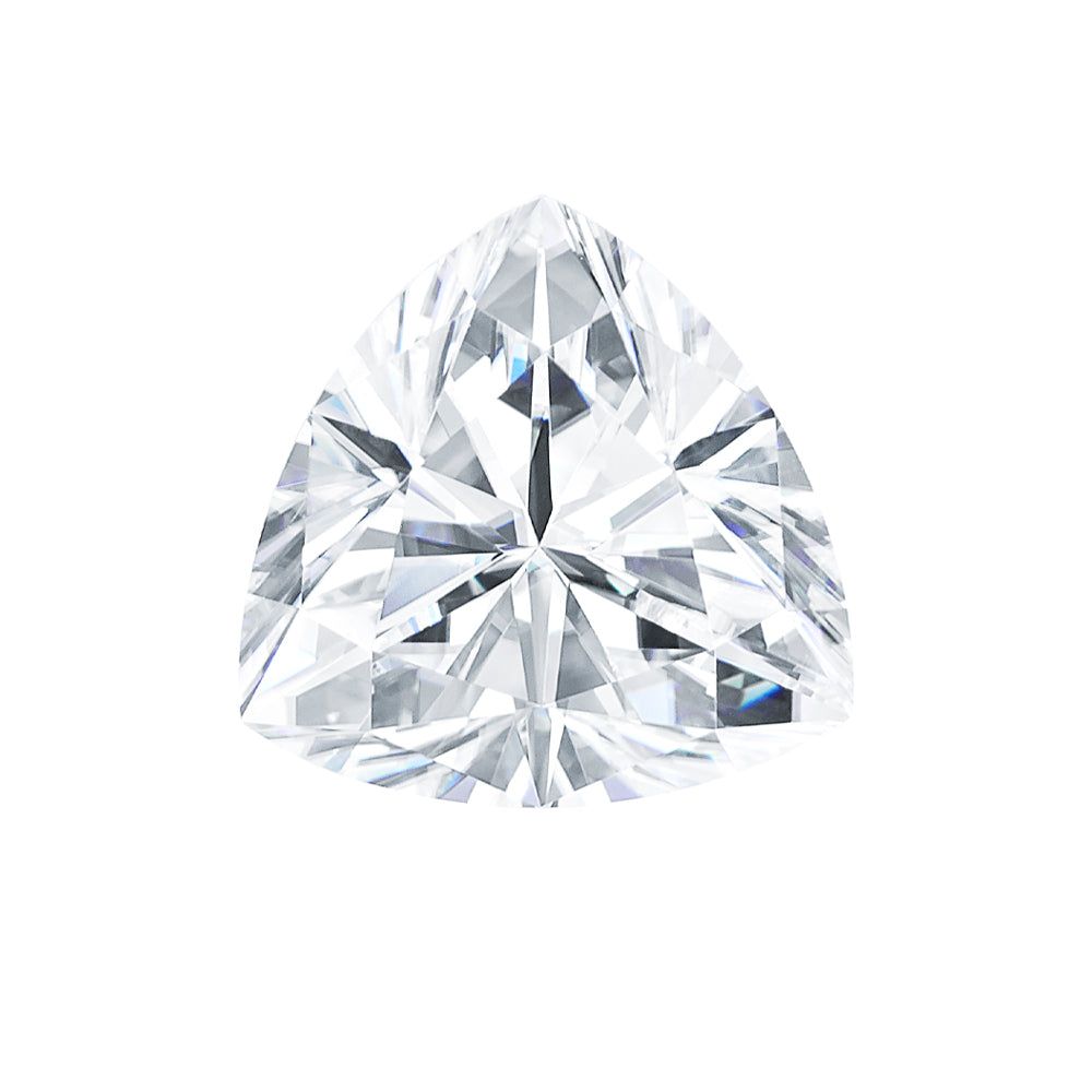 Moissanite 2.78CTW DEW Trillion Near-Colorless Brilliant Cut Moissanite