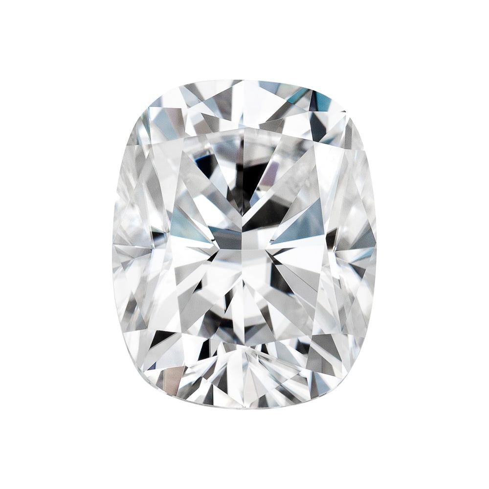 Forever One 4.90CTW DEW Elongated Cushion Near-Colorless Brilliant Cut Moissanite