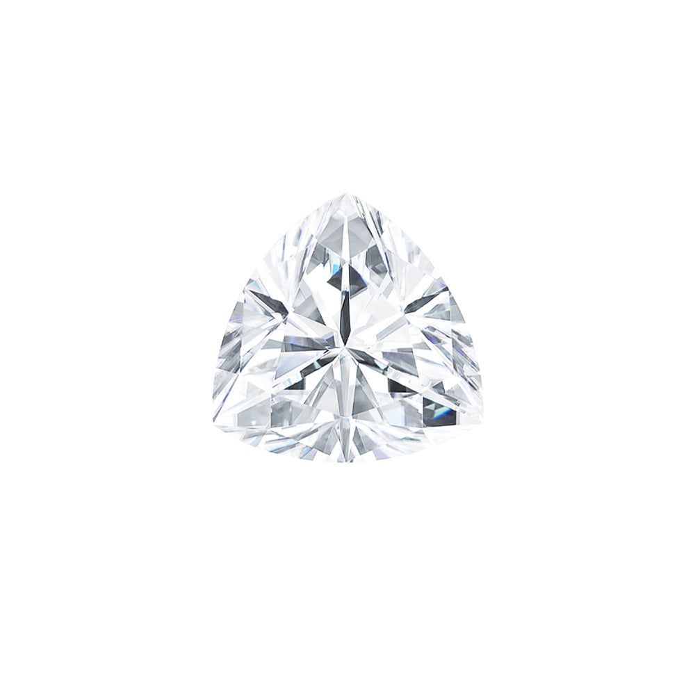 Forever One 0.80CTW DEW Trillion Colorless Brilliant Cut Moissanite