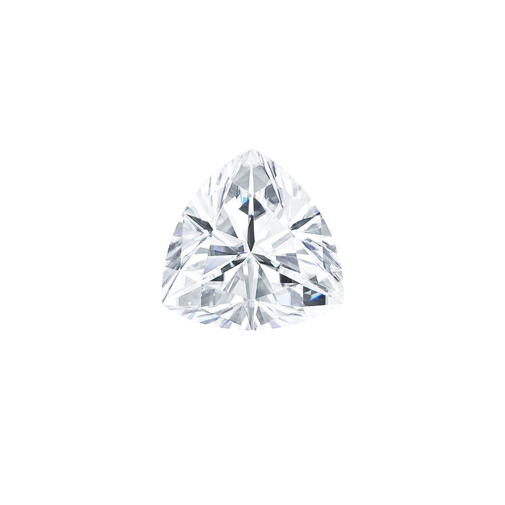 Forever One 0.70CTW DEW Trillion Colorless Brilliant Cut Moissanite