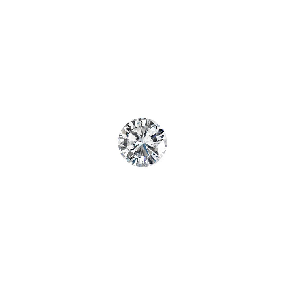 Moissanite 0.06CTW DEW Round Near-Colorless Brilliant Cut Moissanite