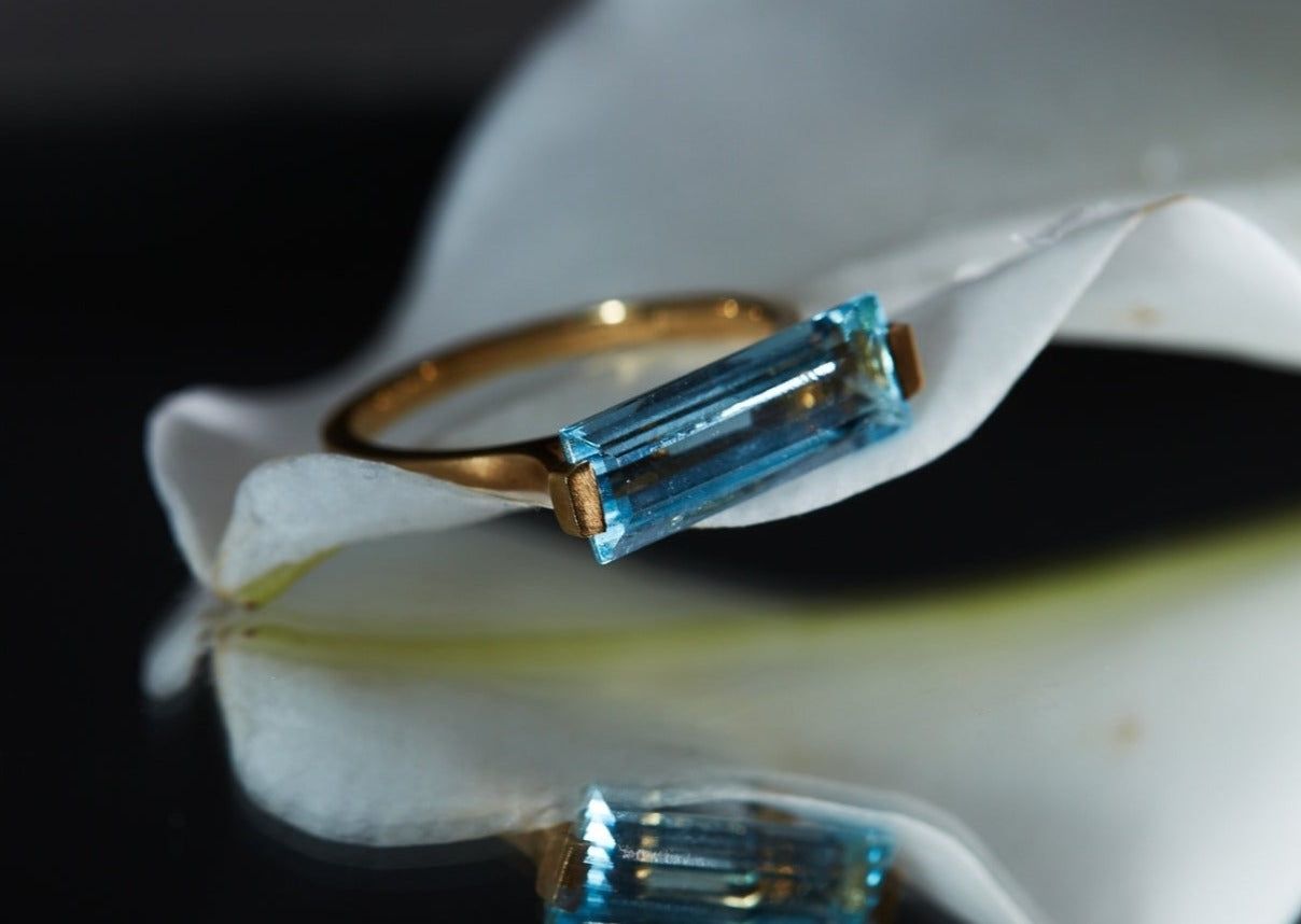 Aquamarine Ring