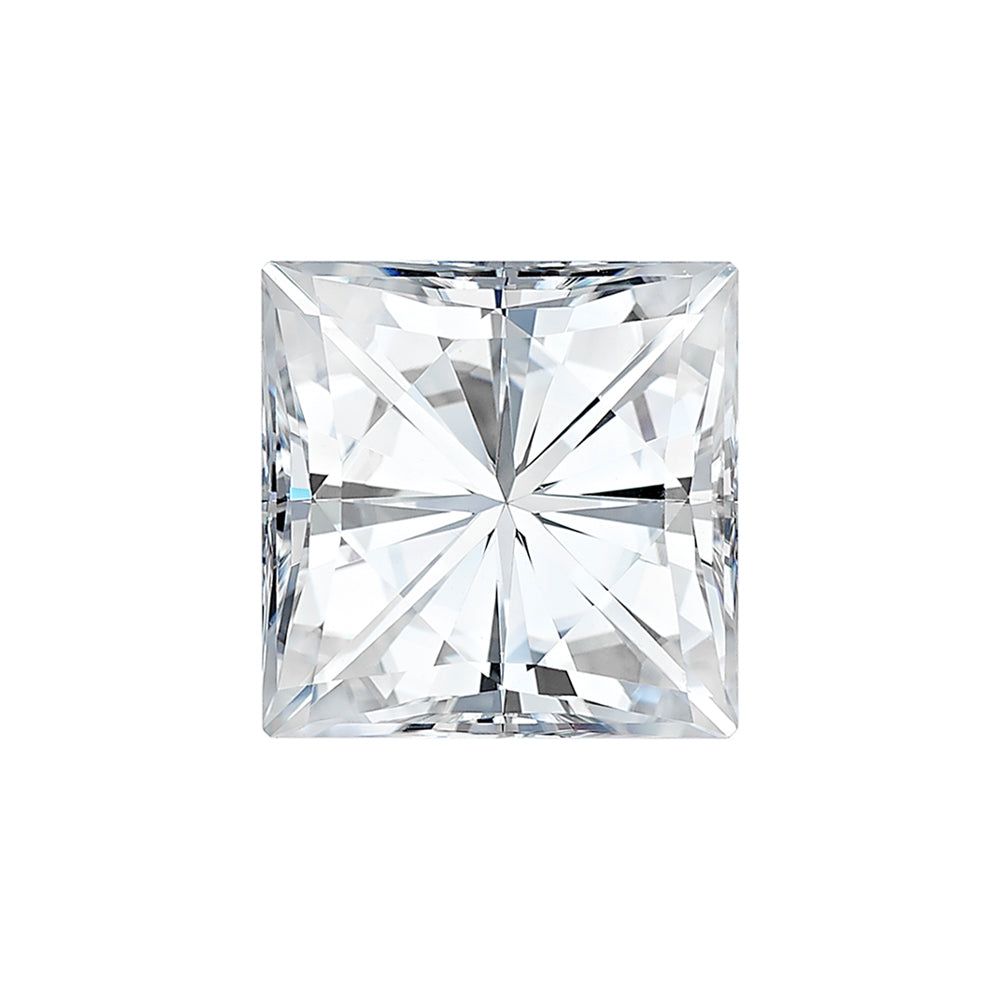 Forever One 2.10CTW DEW Square Colorless Brilliant Cut Moissanite