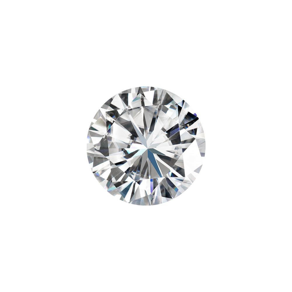 Forever One 1.00CTW DEW Round Near-Colorless Brilliant Cut Moissanite