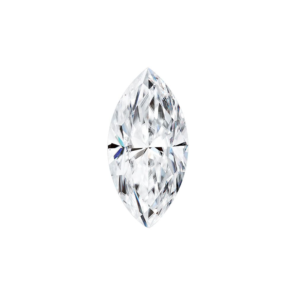 Forever One 0.50CTW DEW Marquise Near-Colorless Brilliant Cut Moissanite