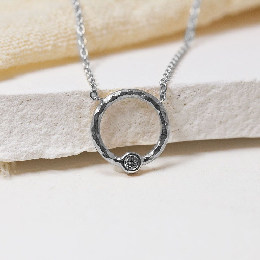 Collier Petit Cercle Sarita - diamant