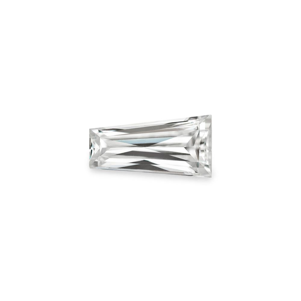 Forever One 0.29CTW DEW Tapered Baguette Near-Colorless Modified Brilliant Cut Moissanite