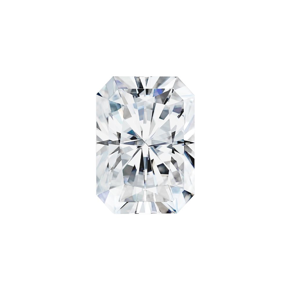 Forever One 1.20CTW DEW Radiant Near-Colorless Modified Brilliant Cut Moissanite