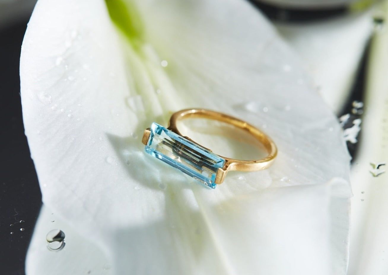 Aquamarine Ring